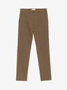 Marks & Spencer Strečové chino nohavice slim fit Marks & Spencer hnedé