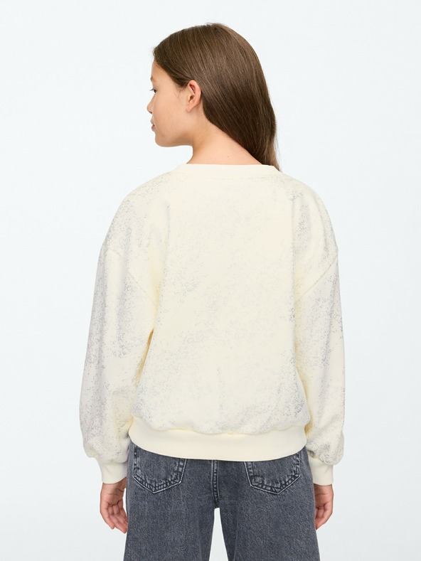 GAP Detská oversize mikina s logom GAP