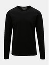 Jack & Jones Čierne pánske basic tričko Jack & Jones