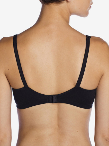 Bellinda Čierna dámska podprsenka Bellinda COTTON BRA