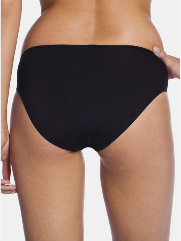 Bellinda Čierne nohavičky Bellinda BREEZE SLIP