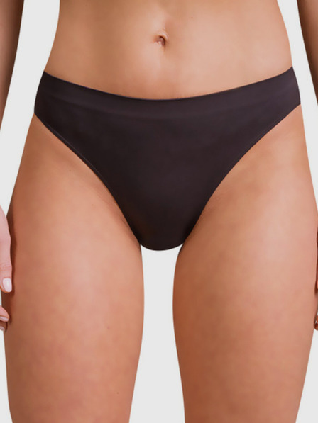 Bellinda Čierne dámske bezšvové nohavice Microfibre Minislip BELLINDA
