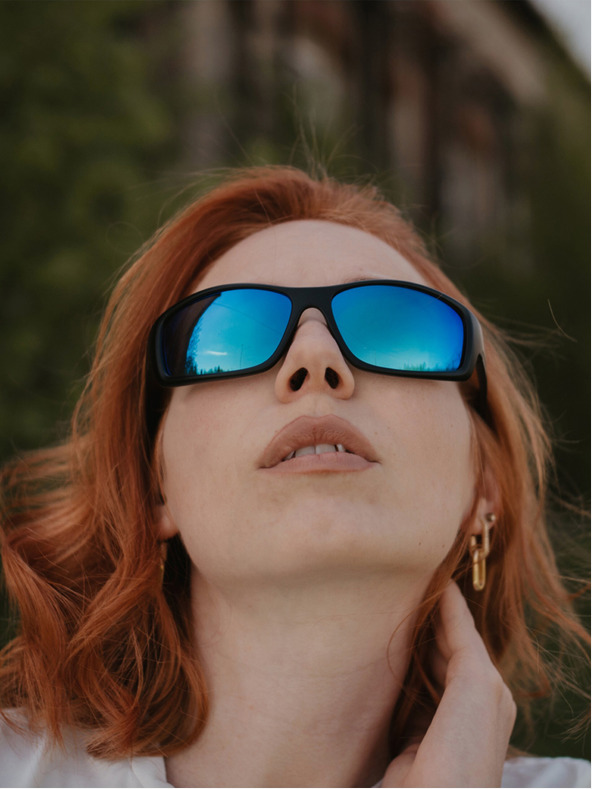 VEYREY VeyRey Pánske vodné športové polarizačné okuliare Ywaibon Black Univerzálne plávajúce slnečné okuliare