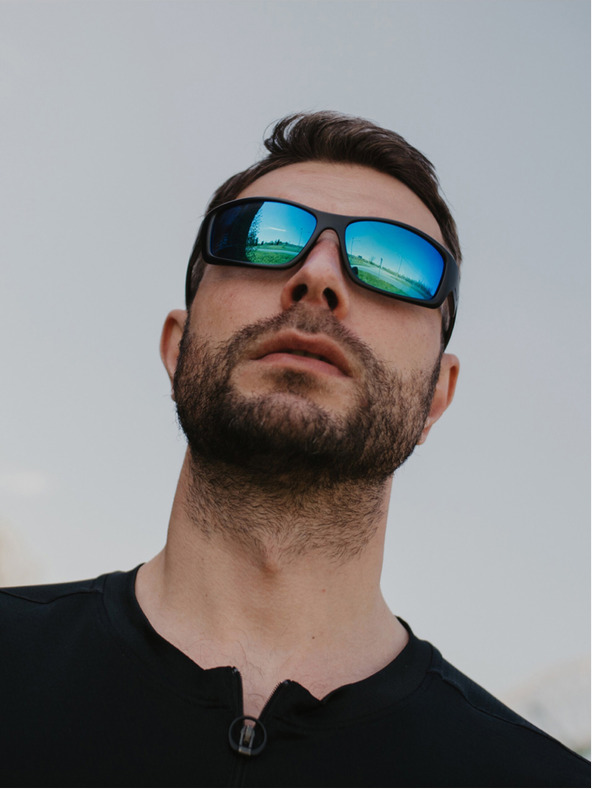 VEYREY VeyRey Pánske vodné športové polarizačné okuliare Ywaibon Black Univerzálne plávajúce slnečné okuliare