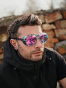 VEYREY Športové polarizačné slnečné okuliare VeyRey Legend Blue and Purple