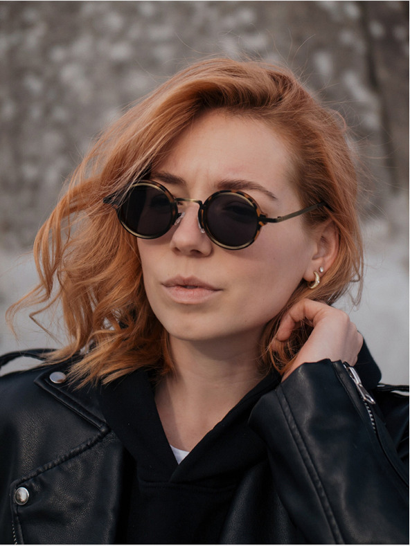 VEYREY VeyRey Polarizačné slnečné okuliare Lenonky Stallion