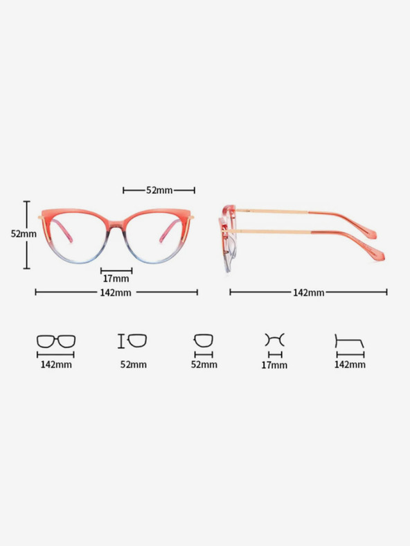 VEYREY Čierno-zlaté dámske slnečné okuliare s blokovaním modrého svetla VeyRey Buster