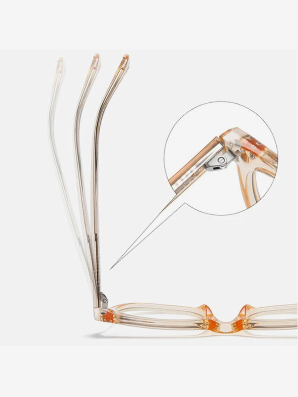 VEYREY Čierno-zlaté dámske slnečné okuliare s blokovaním modrého svetla VeyRey Buster