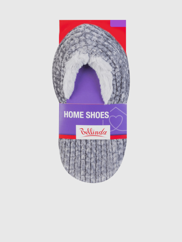 Bellinda Svetlošedé dámske domáce topánky BELLINDA