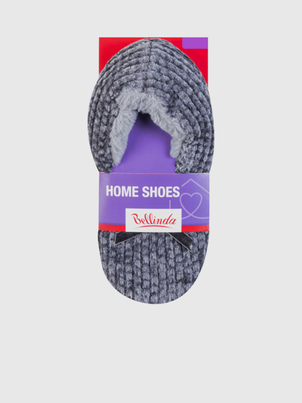 Bellinda Sivé dámske domáce papuče BELLINDA Home Shoes