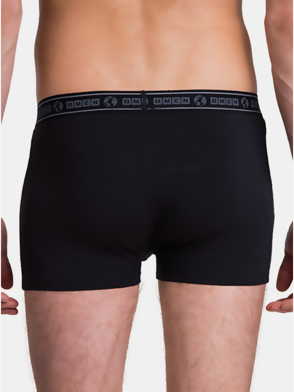 Bellinda Čierne pánske boxerky Bellinda GREEN ECOSMART BOXER