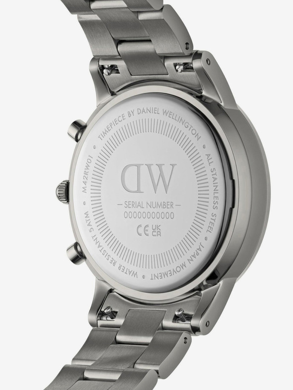 Daniel Wellington Šedé pánske hodinky Daniel Wellington Iconic