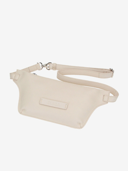 Elega Krémová dámska kožená crossbody kabelka ELEGA Merlin
