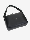 Elega Čierna dámska kožená crossbody kabelka ELEGA Hills