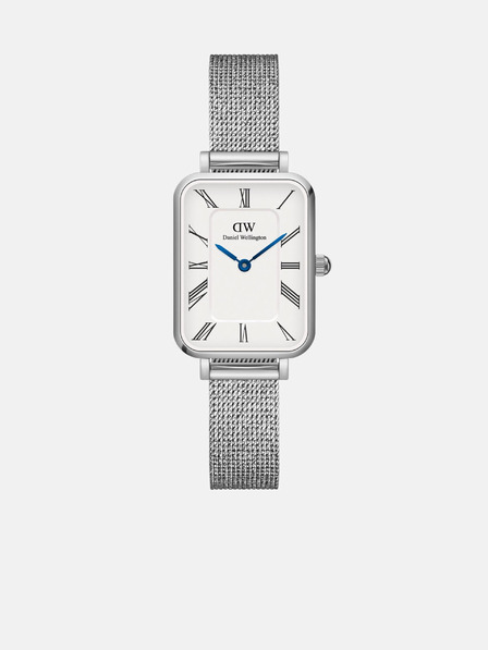 Daniel Wellington Dámske hodinky Daniel Wellington mesh Quadro Sterling silver