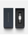 Daniel Wellington Dámske hodinky Daniel Wellington mesh Quadro Sterling silver