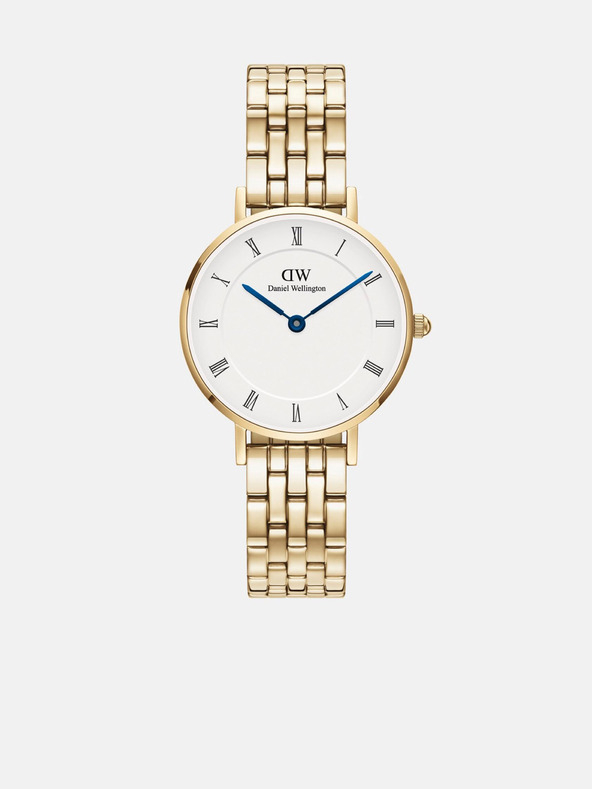 Daniel Wellington Zlaté dámske hodinky Daniel Wellington Petite s 5 článkami