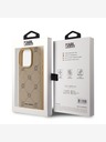 Karl Lagerfeld PU Karl Heads Pattern Magsafe zadný kryt pre iPhone 15 Pro Beige Karl Lagerfeld