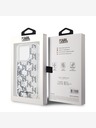 Karl Lagerfeld Zadný kryt Liquid Glitter Monogram Gradient pre iPhone 14 Pro Max White Karl Lagerfeld