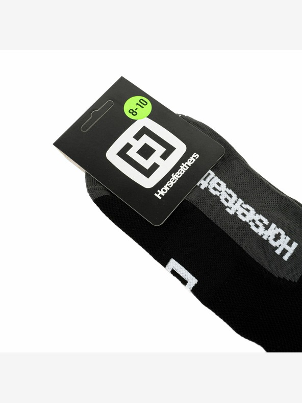 Horsefeathers Cadence Long Technical Functional Socks - čierne veľkosť 5 - 7 HORSEFEATHERS