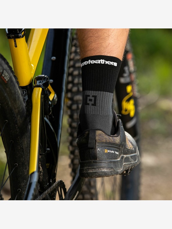 Horsefeathers Cadence Long Technical Functional Socks - čierne veľkosť 5 - 7 HORSEFEATHERS