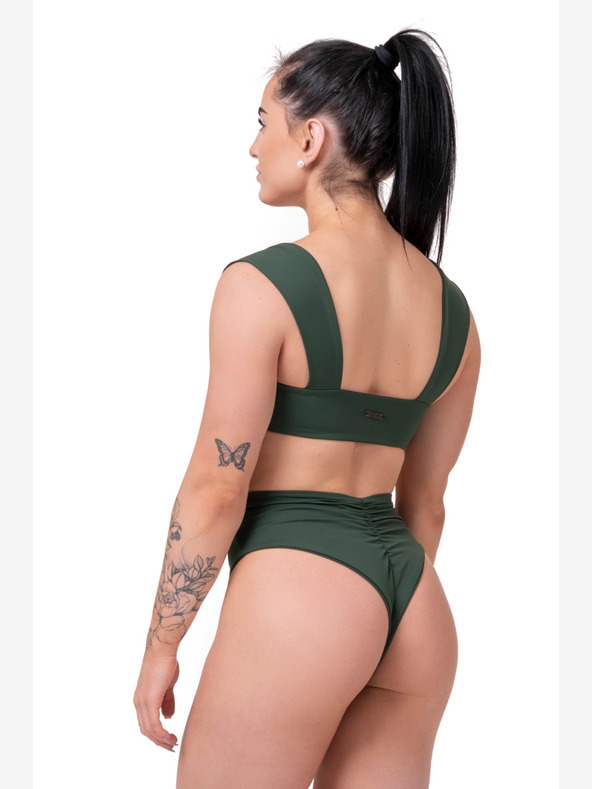 Nebbia Miami retro vrchný diel plaviek 553 S,žltý