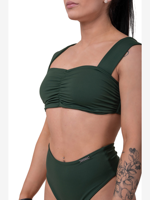 Nebbia Miami retro vrchný diel plaviek 553 S,žltý