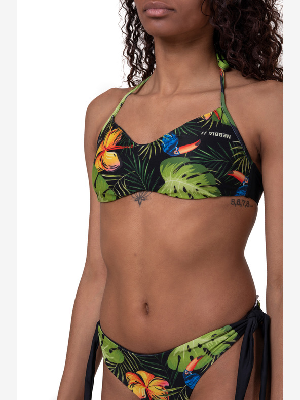 Nebbia Earth Powered bikini top 556 S,jungle green