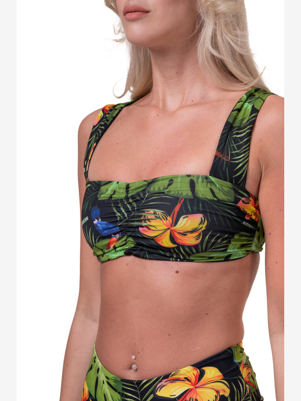 Nebbia High-energy bikini - vrchný diel 553 S,jungle green