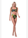 Nebbia High-energy bikini - vrchný diel 553 S,jungle green