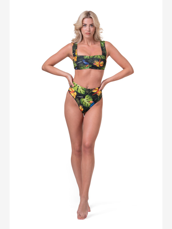 Nebbia High-energy bikini - vrchný diel 553 S,jungle green