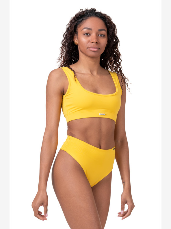 Nebbia Miami sporty bikini - bralette 554 S,tmavozelená