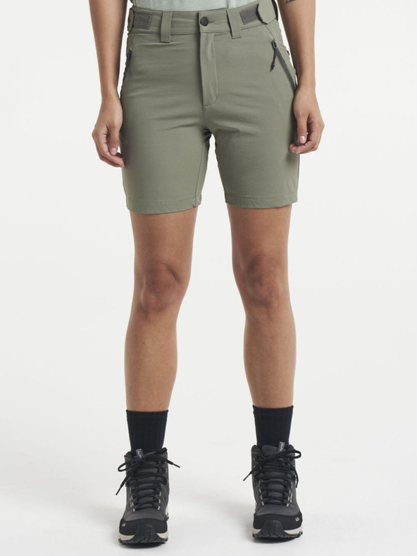 Tenson Dámske outdoorové šortky TENSON TXlite Adventure Shorts W tmavo zelené