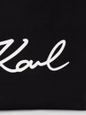 Karl Lagerfeld Čierna dámska nákupná taška KARL LAGERFELD K/Signature