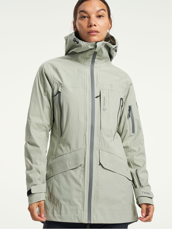 Tenson dámska outdoorová bunda TENSON TXlite Shell Jacket W svetlozelená