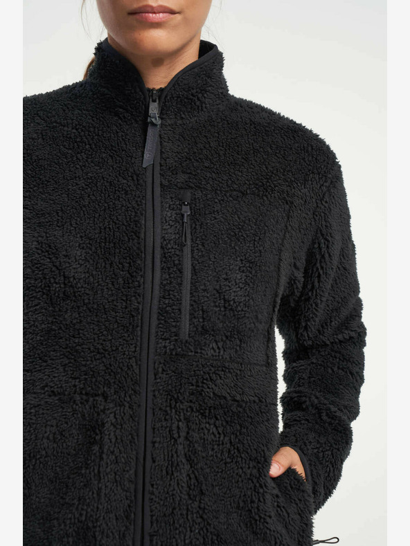 Tenson Dámska fleecová bunda TENSON Thermal Pile Zip Fleece Jacket W Black