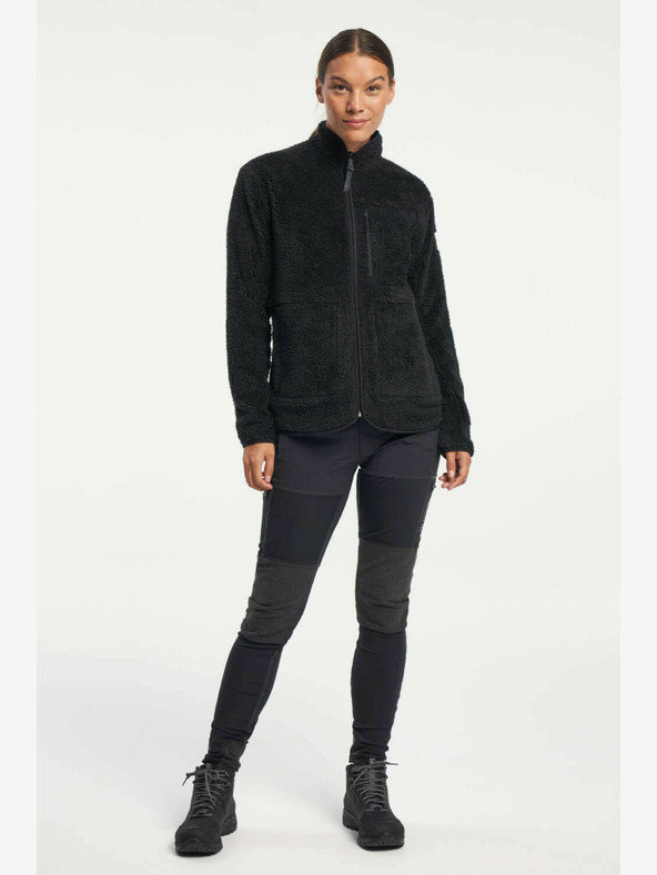 Tenson Dámska fleecová bunda TENSON Thermal Pile Zip Fleece Jacket W Black
