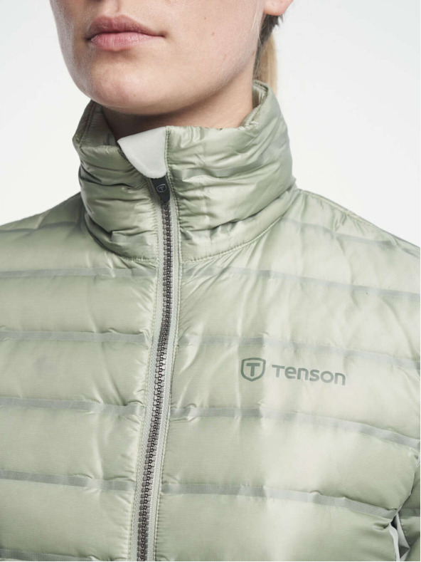 Tenson dámska páperová bunda TENSON TXlite Down Puffer W svetlo zelená