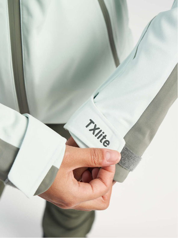 Tenson Dámska softshellová bunda TENSON Touring W svetlozelená