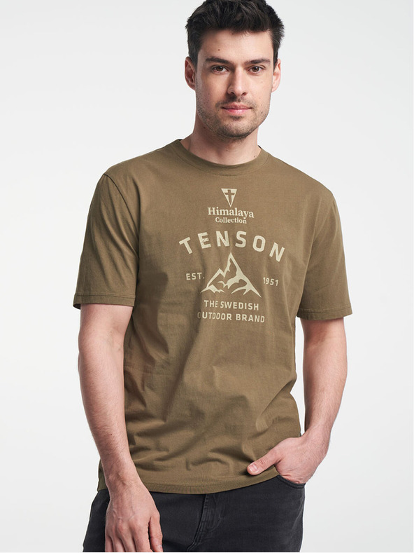 Tenson Pánske tričko TENSON Himalaya M khaki
