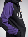 Tenson unisex mikina COLOURWEAR Bowl 2.0 fialová/žltá