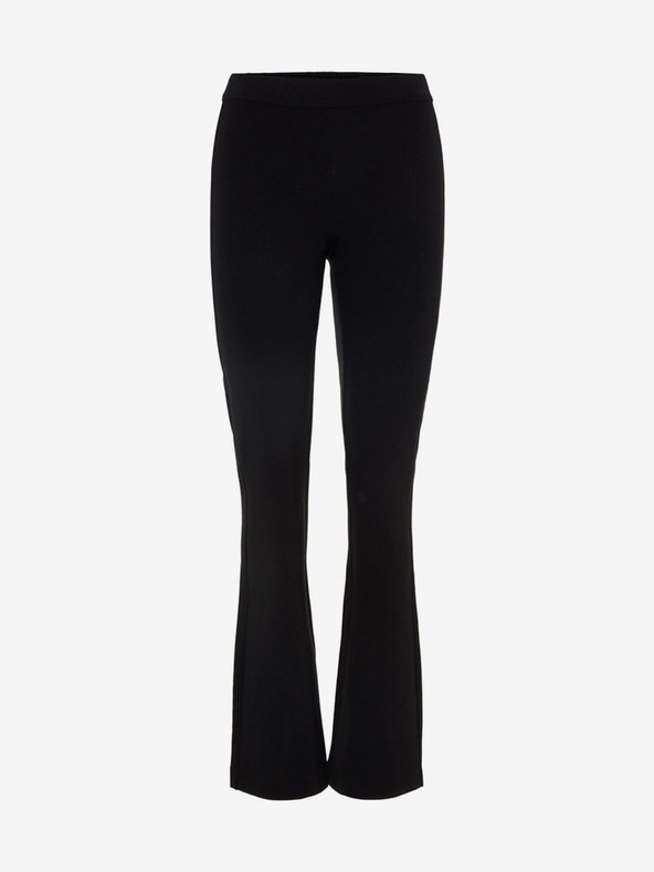 Vero Moda Čierne dámske nohavice rozšíreného strihu Vero Moda Kamma