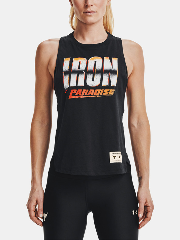 Under Armour Dámske tielko Under Armour Prjct Rock Iron Tank