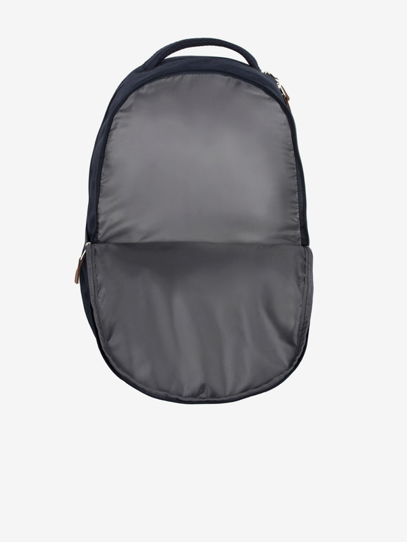 Travelite Tmavomodrý batoh Travelite Basics Melange Navy/grey