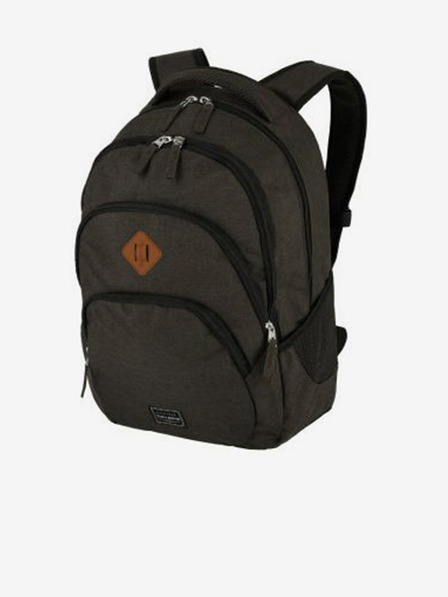 Travelite Tmavo hnedý batoh Travelite Basics Melange