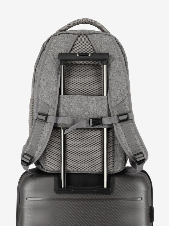 Travelite Batoh Travelite Basics Melange - svetlosivý