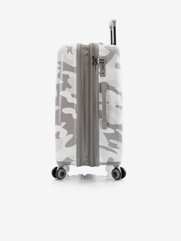 Heys Biely cestovný kufor Heys White Camo M
