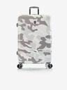 Heys Šedý vzorovaný cestovný kufor Heys White Camo L