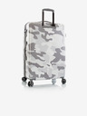 Heys Šedý vzorovaný cestovný kufor Heys White Camo L