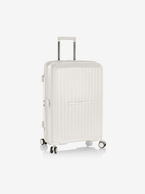 Heys Sada troch bielych cestovných kufrov Heys Airlite S,M,L